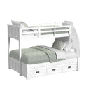 Hampton Kids - Bunk With Staircase And Trundle Bedroom Set
