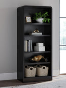 Rowanbeck - Large Bookcase - Black
