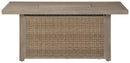 Beachcroft - Rectangular Fire Pit Table