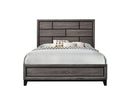 Crown Mark Akerson Queen Panel Bed in Grey image