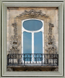 Ornate Balcony Gaze - 28" x 34" Framed Wall Art