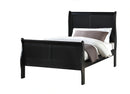 Crown Mark Furniture Louis Philip Twin Bed in Black image