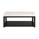 Marcello - Coffee Table With Casters - White