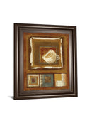 White Diamond By Jenny Siekmann - Framed Print Wall Art - Bronze