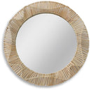 Sunwoven Halo - 24" x 24" Framed Wall Mirror