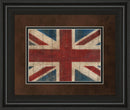 Union Jack By Avery Tillman - Framed Print Wall Art - Red