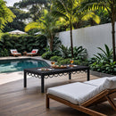 Portofino - Aluminum Outdoor Patio Coffee Table