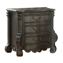 Steve Silver Rhapsody 3 Drawer Nightstand in Molasses