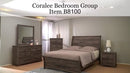 Coralee - Panel Bed