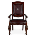 Steve Silver Antoinette Arm Chair (Set of 2) in Rich Cherry