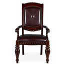 Steve Silver Antoinette Arm Chair (Set of 2) in Rich Cherry