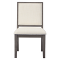 Steve Silver Mila Side Chair in Washed Grey (Set of 2)