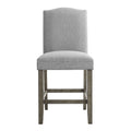 Steve Silver Grayson Counter Chair in Driftwood (Set of 2)
