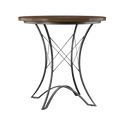 Steve Silver Adele Round Counter Table in Warm Honey