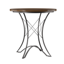 Steve Silver Adele Round Counter Table in Warm Honey