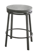 Steve Silver Portland Counter Stool in Gray (Set of 2)