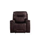 Steve Silver Lexington Triple-Power Media Recliner in Canyon Walnut