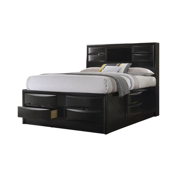 Briana Transitional Black Eastern King Bed image