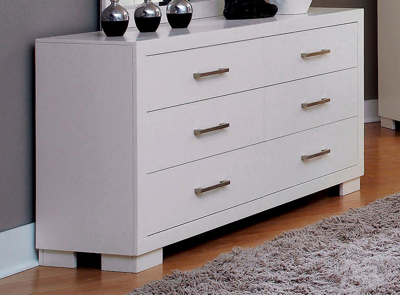 Jessica Contemporary Six Drawer Dresser image