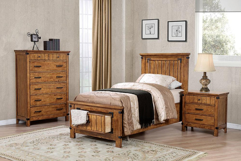 Brenner Rustic Honey Twin Four Piece Set image