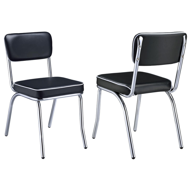 Retro Collection Chrome Dining Chair image