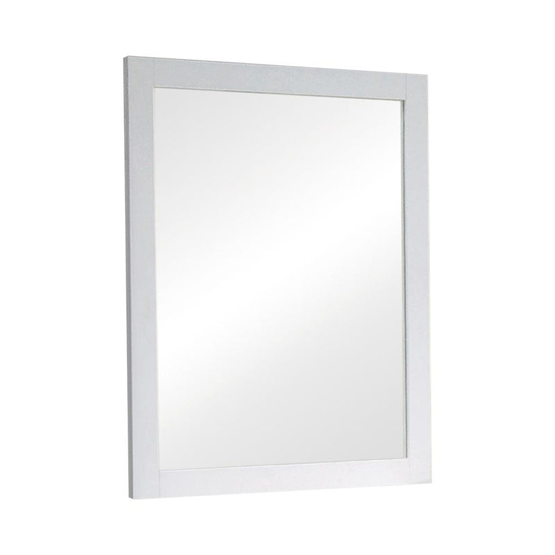 Selena Contemporary White Mirror image