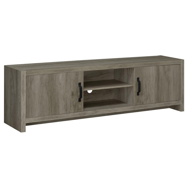 G701025 Modern Grey Driftwood TV Console image