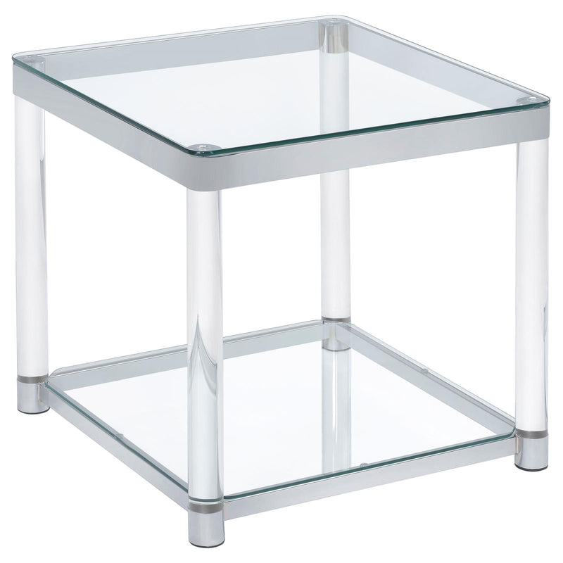 G720748 Contemporary Chrome Side Table image