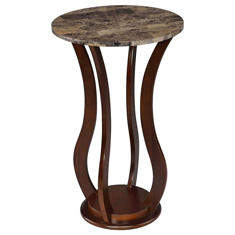 Transitional Brown Accent Table image