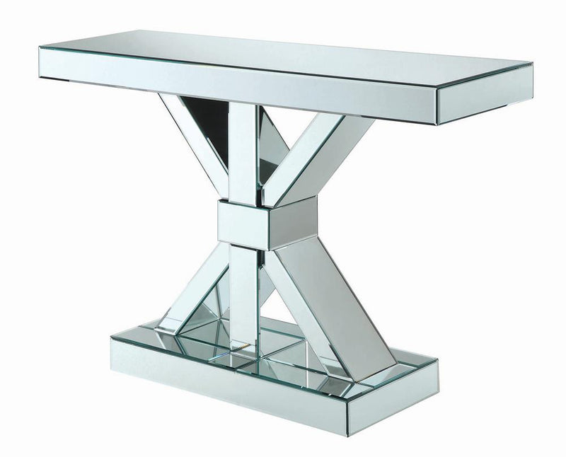 G950191 Contemporary Mirrored Console Table image