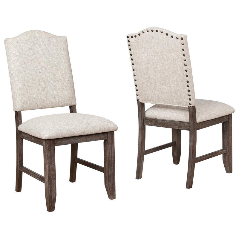 Crown Mark Regent Side Chair (Set of 2) in Warm Brown 2270S image