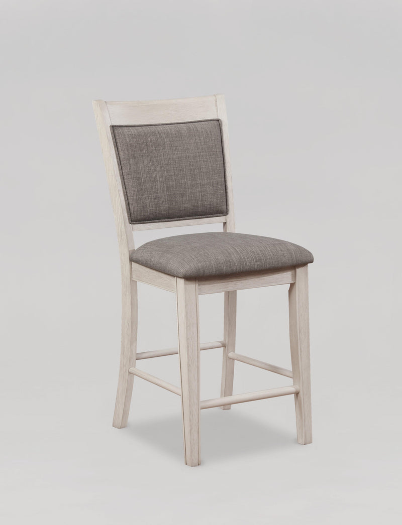 FULTON COUNTER HEIGHT CHAIR WHITE image