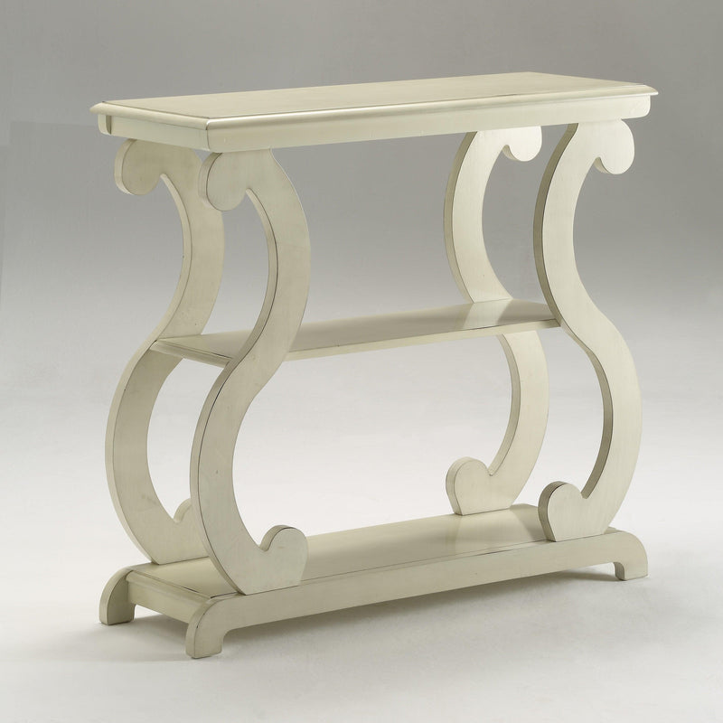 LUCY CONSOLE TABLE IVORY image