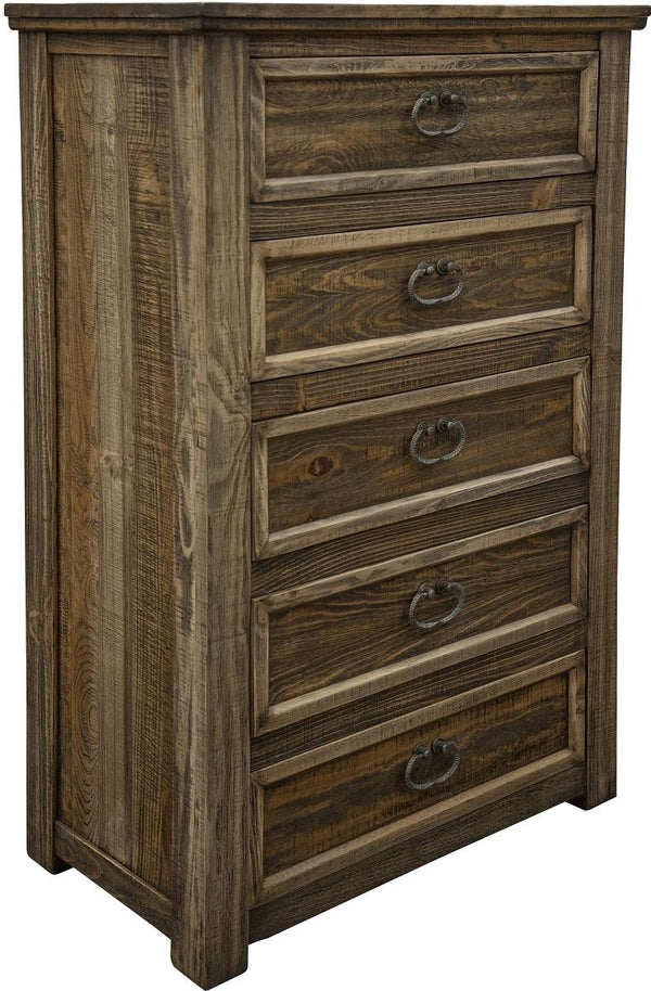 Montana 5 Drawer Chest in Brown image