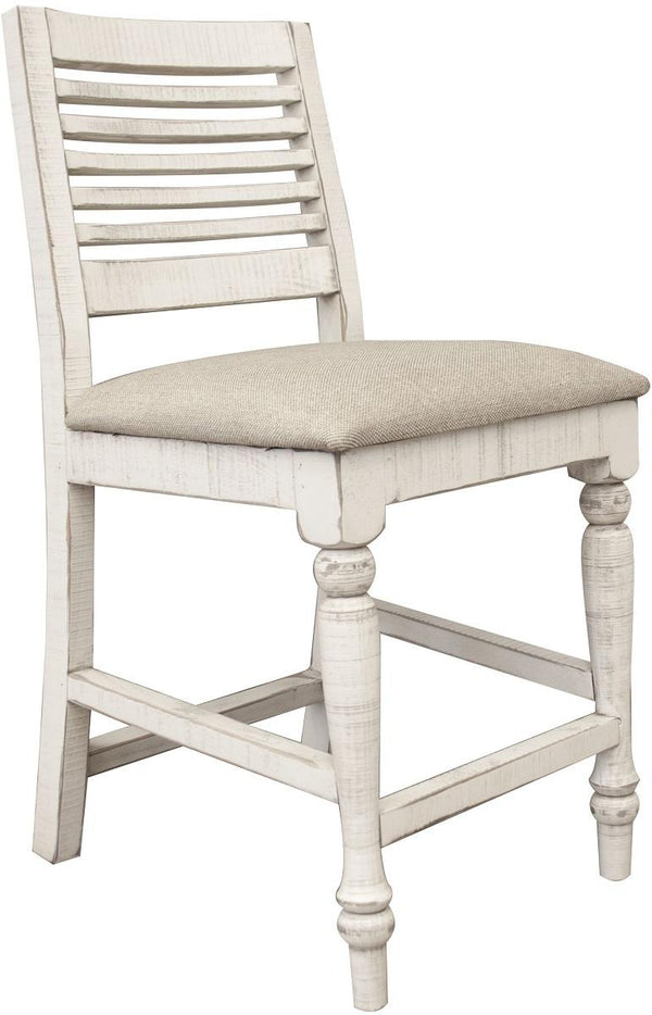 Stone 24" Counter Height Chair in Off White (Set of 2) image